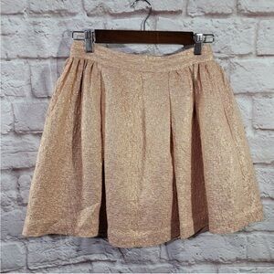 Kate Spade rose gold skirt